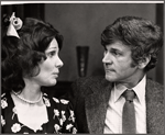 Paula Pretniss and Ken Howard in the stage production The Norman Conquests