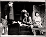 Martin Huston, Walter Willison and Maureen Stapleton in the stage production Norman, Is That You?