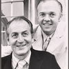 John Chapman and Ray Cooney in the stage production Not Now, Darling
