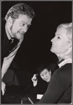 George Gaynes, Burgess Meredith and Ingrid Thulin in rehearsal for the stage production Of Love Remembered