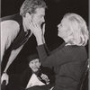 George Gaynes, Burgess Meredith and Ingrid Thulin in rehearsal for the stage production Of Love Remembered