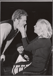 George Gaynes, Burgess Meredith and Ingrid Thulin in rehearsal for the stage production Of Love Remembered