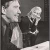 Burgess Meredith and Ingrid Thulin in rehearsal for the stage production Of Love Remembered