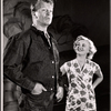 Art Lund and Jo Sullivan in the stage production Of Mice and Men