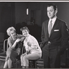 Jacquelyn McKeever, Abbe Lane and Tony Randall in rehearsal for the stage production Oh Captain!