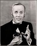 Roderick Cook in publicity pose for the 1972 Off-Broadway production of Oh Coward!*