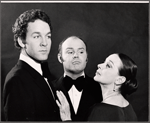 Dalton Cathey, Christian Grey and Patricia Morison in publicity for the touring stage production Oh Coward!