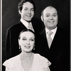 Dalton Cathey, Christian Grey and Patricia Morison in publicity for the touring stage production Oh Coward!