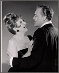 Hermione Gingold and Sandor Szabo in the stage production Oh Dad, Poor Dad, Mama's Hung You in the Closet and I'm Feelin' So Sad