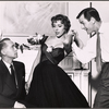 Franchot Tone, Betsy Von Furstenberg and Gig Young in the stage production Oh, Men! Oh, Women!