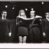 Brandon Maggart, Leonard Sillman, Robert Klein and unidentified [second from left] in the stage production New Faces of 1968