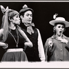 Elaine Giftos, Brandon Maggart and Madeline Kahn in the stage production New Faces of 1968