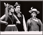 Elaine Giftos, Brandon Maggart and Madeline Kahn in the stage production New Faces of 1968