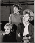 Joyce Bulifant, Betsy von Furstenberg and Marsha Hunt in rehearsal for the stage production The Paisley Convertible