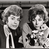 Marsha Hunt and Betsy Von Furstenberg in publicity photo for the stage production The Paisley Convertible