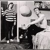 Carolan Daniels and Richard Mulligan in the stage production The Only Game in Town