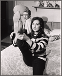 Richard Mulligan and Carolan Daniels in the stage production The Only Game in Town