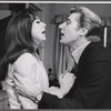 Carolan Daniels and Richard Mulligan in the stage production The Only Game in Town