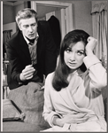 Richard Mulligan and Carolan Daniels in the stage production The Only Game in Town
