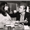 Carolan Daniels and Richard Mulligan in the stage production The Only Game in Town