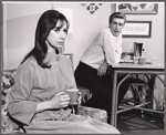 Carolan Daniels and Richard Mulligan in the stage production The Only Game in Town