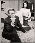 Albert Paulsen and Carolan Daniels in the stage production The Only Girl in Town