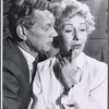 Joseph Cotten and Arlene Francis in rehearsal for the stage production of Once More, With Feeling
