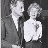 Joseph Cotten and Arlene Francis in rehearsal for the stage production Once More with Feeling