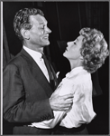 Joseph Cotten and Arlene Francis in rehearsal for the stage production of Once More with Feeling