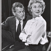 Joseph Cotten and Arlene Francis in rehearsal for the stage production of Once More with Feeling