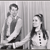 Bruce Yarnell and Lee Barry in the 1969 Music Theatre of Lincoln Center revival of Oklahoma!