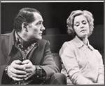 Robert Shaw and Mary Ure in the stage production Old Times