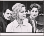 Robert Shaw, Mary Ure and Rosemary Harris in publicity photo for the stage production Old Times