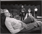 Mary Ure, Robert Shaw and Rosemary Harris in the stage production Old Times