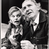 Madeleine Sherwood and Barnard Hughes in the stage production Older People