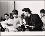 Barbara Harris and Clifford David in rehearsal for the stage production On a Clear Day You Can See Forever