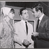 Barbara Harris, William Daniels and Louis Jourdan in the stage production a Clear Day You Can See Forever