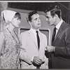 Barbara Harris, William Daniels and Louis Jourdan in the stage production On a Clear Day You Can See Forever