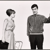 Barbara Harris and Louis Jourdan in rehearsal for the stage production a Clear Day You Can See Forever