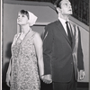 Barbara Harris and Louis Jourdan in rehearsal for the stage production a Clear Day You Can See Forever