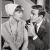 Barbara Harris and Louis Jourdan in rehearsal for the stage production a Clear Day You Can See Forever