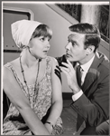 Barbara Harris and Louis Jourdan in rehearsal for the stage production On a Clear Day You Can See Forever