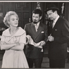 Arlene Francis, Rex Williams and Walter Matthau in the stage production Once More with Feeling