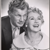 Joseph Cotten and Arlene Francis in publicity pose for the stage production Once More with Feeling