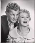 Joseph Cotten and Arlene Francis in publicity pose for the stage production Once More with Feeling