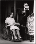 Sharon Laughlin and Donald Woods in the stage production One by One