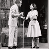 Donald Woods and Sharon Laughlin in the stage production One by One