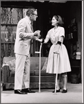 Donald Woods and Sharon Laughlin in the stage production One by One