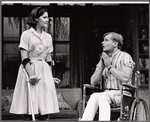 Sharon Laughlin and Donald Madden in the stage production One by One