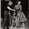 Donald Madden and Sharon Laughlin in the stage production One by One